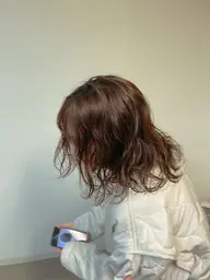 🍓似合わせカット+パーマ+透明感カラー+潤艶CREAMトリートメント🍓