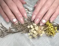 【HAND】ワンカラーorラメグラパーツ2個付き