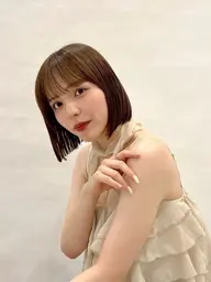 🥺😭カット+髪質改善ストレート+トリートメント😭🥺【縮毛矯正/越谷/新越谷】