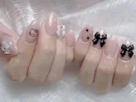👑ハンド100分やり放題¥6580（(画像持ち込み)時間内デザイン、パーツ4本まで❗️💫