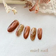 オフ込み!定額miel original nail⑨プラン♡トレンドアートが沢山詰まった定額コース♡