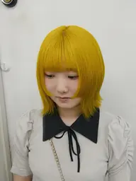 ダブルカラー(肩上)🍨初回限定50%off✩.*˚ケアブリーチ/やわらかいcolor/透明感color