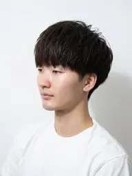【メンズ限定】縮毛矯正/ストレートパーマ+カット+眉カット付きシェービング+シャンプー+セット(※必須口コミ)