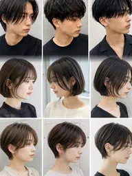 【新宿店限定】ショート・ボブ・メンズカット🎀💕