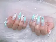 人気チップNo.1❤️🔥チップ長さだし✨持ち込みデザイン 小物パーツつけ放題🎀ケア込み ¥12980