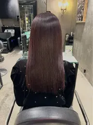 「ミディアム​〜​ロング」弱酸性ワンカラー＆髪質改善トリートメント✨