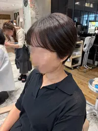 《新宿》【8/31(月)11:00-】[ショートor韓国ボブorメンズカット限定✨]✂️カット+高補修トリートメント