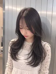 🇰🇷韓国風レイヤーカット×透明感カラー