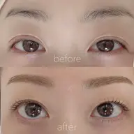 【選べるデザイン】まつげパーマ+美眉デザインwax