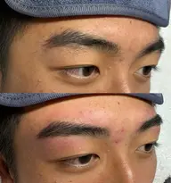 【メンズ美眉wax】ワックスシート（鎮静パック付）自己処理した､毛量が多い方に特におすすめです🉐