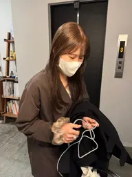 【透明感のあるhairに🪄︎︎】カット+ダブルカラー+トリートメント