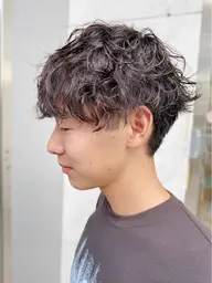 【ミニモ限定💙超超お得な夏休み💙】カット＋パーマ(特殊パーマ＋1650円)¥12100→