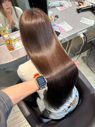 デザインカット+髪質改善縮毛矯正+Inborn Basic Treatment¥26,000→¥17,000