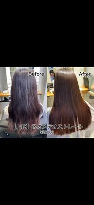髪質改善ネオメテオストレート