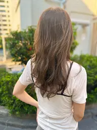 【平日10時~17時迄の入店限定】トレンドカラー+3ステップトリートメントミニモ特別割引料金5900円