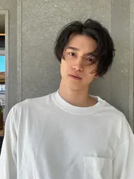 【メンズ専用クーポン】💙似合わせメンズカット+🍃クイックヘッドスパ付/韓国ヘア◎