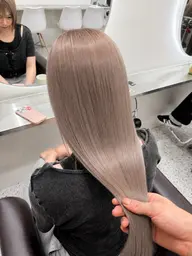 [💞ダメージが心配な方へ💞]🌈ケアブリーチ🌈＋イルミナカラー＋TOKIOトリートメント