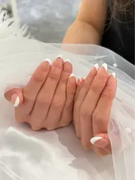 白フレンチネイル オフなし