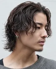 【ウルフ】カット➕サーフカール➕3stepトリートメント✨