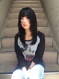 新規　カット＋縮毛矯正