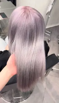 【限定価格🉐】🩵ダブルカラー(リタッチ含む)➕透明感カラー➕リペアトリートメント✨️💓