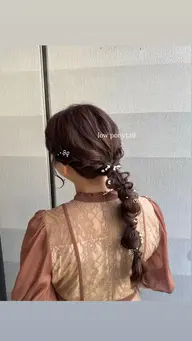 【気分上げたい日に⋆⸜🎀⸝‍⋆】可愛いお呼ばれヘアアレンジ♡♡