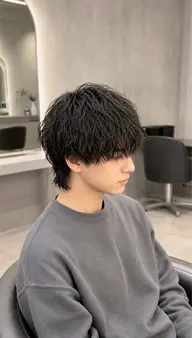 【新規メンズ限定】男らしいスタイルに✨カット+ツイストスパイラルパーマ