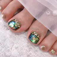 【夏期限定】フットネイル🐾（親指2本アート）8800円→7500円【初回オフ無料】