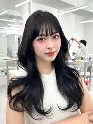 【🫧新規様美髪セット🫧】全体力ット+天使の艶カラー🩵+AYUNCHE 3stepトリートメント🌟+コテ巻き