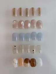 【10分前来店必須】〈オフなし〉Hand monthly design (毎月替わる15種類のデザイン)¥3,900
