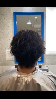 カット+🪡パーマモデル