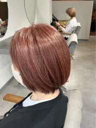 ダメージケアカット＋髪質改善白髪ぼかし＋毛髪強化トリートメント✨