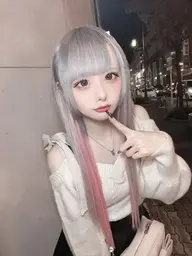 🧝🏻‍♀️艶Wカラー(ケアブリーチ)＋FAURAアミノ酸TR＋プラチナシールエクステ60枚（52cm）🧝🏻‍♀️