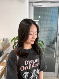 似合わせワンカラー➕前髪カット🩶(メンズも◎)