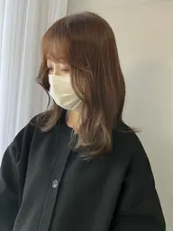 🎉極細ハイライト/トリートメント【メンテカット込みです!見えないハイライトでさりげなく透明感🤭🥂】