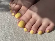オフなしフットネイル🫶🏽🫧👣