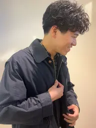 似合わせメンズパーマ＋カット