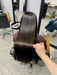 【先輩の縮毛矯正モデル】縮毛矯正✨