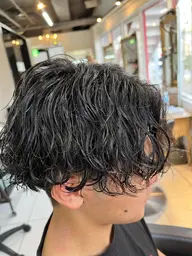 🔰平日限定🔰カット+パーマ💥エリアNo.1のメンズ専門美容室💥特殊パーマ追加料金なし!