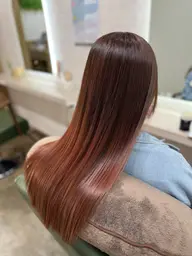 【暖色 寒色】前髪カット➕髪質改善カラー➕髪質改善ヘアエステトリートメント