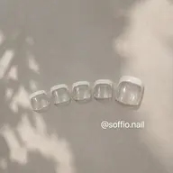 🎀 フットフレンチ　オフ込み・パラジェル