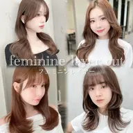 韓国風レイヤーカット✂️+縮毛矯正+質感改善3STEPトリートメント❣️