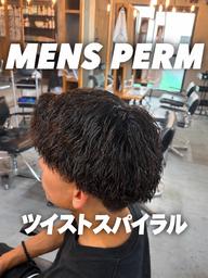 【リピーター様】ツイストスパイラルパーマ(カット不可)/町田/メンズサロン/ツイスパ/パーマモデル