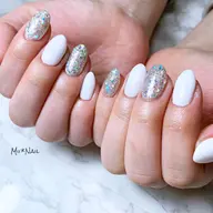 カラーラメMIX(美爪補正込み)うる艶体験♥︎⁎⁺パーツ1本サービス✯