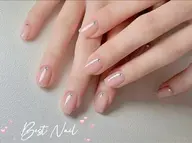 研修コース　ワンカラー/ラメグラデーション+ストーン 20個