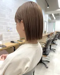 見た目はパッツンだけど軽い!! タッセルボブ✨️