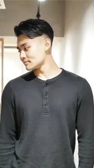 メンズカット＋シャンプーブロー＋ヘアセット(刈り上げセンターパート)
