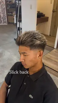 【誰でもOK🔥】メンズカット+メッシュ✂️【ハイライト/フェード/ハイトーン/ブリーチ/海外風/外国人風】
