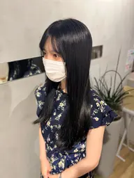 《オススメ❕》艶カラー➕Aujua treatment➕シャンプーブロー🧖🏻‍♀️🫧