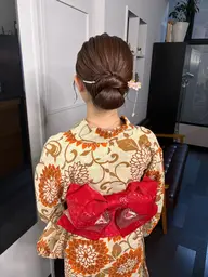 浴衣着つけ+ヘアセット